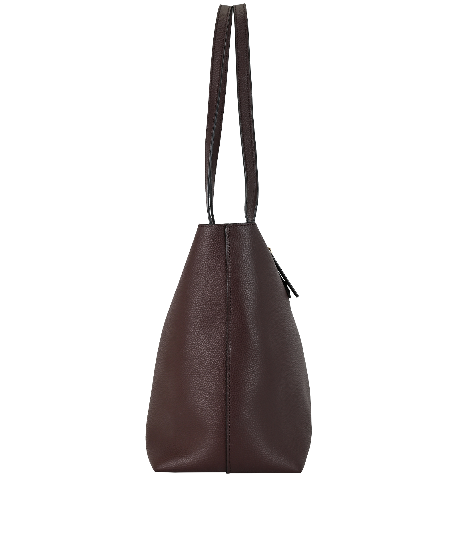 City Tote, &pound;120, Handbags, Burgundy, Leather, Side view